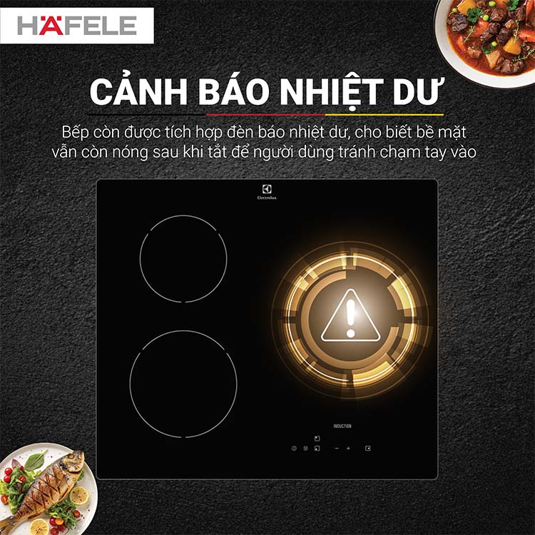 Bếp từ 3 vùng nấu Electrolux E6203IOK  QH246509 8